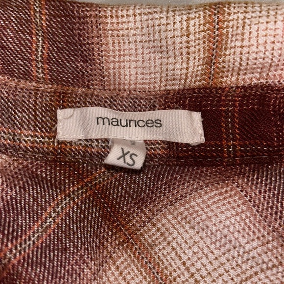 MAURICES flannel - Picture 2 of 4